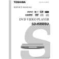 TOSHIBA SDK850SU Service Manual cover photo