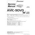PIONEER AVIC-9DVD/UC Service Manual cover photo