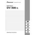 PIONEER DV-400-S/LBXJ Owner's Manual cover photo
