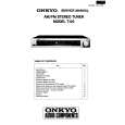 ONKYO T05 Service Manual cover photo