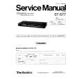 TECHNICS STS77 Service Manual cover photo