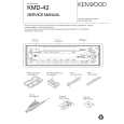 KENWOOD KMD42 Service Manual cover photo