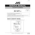 JVC AV14F7 Service Manual cover photo