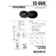 SONY XS694E Service Manual cover photo