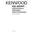KENWOOD KSC-WD250T Owner's Manual cover photo
