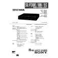 SONY SLF30E Service Manual cover photo