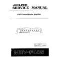 ALPINE MRV-F405 Service Manual cover photo