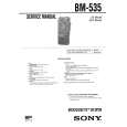 SONY BM535 Service Manual cover photo