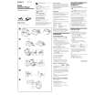 SONY WM-FS555J Owner's Manual cover photo