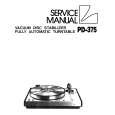 LUXMAN PD-375 Service Manual cover photo