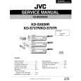 JVC KDS707 Service Manual cover photo