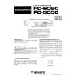 PIONEER PD6050 Owner's Manual cover photo
