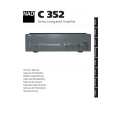 NAD C352 Owner's Manual cover photo