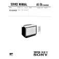 SONY KVA2943B Service Manual cover photo