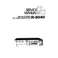 LUXMAN R-2040 Service Manual cover photo