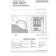 KENWOOD SW32HT Service Manual cover photo