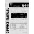 KENWOOD KA-949 Service Manual cover photo