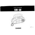 CASIO KM50 Owner's Manual cover photo