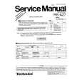 TECHNICS RSAZ7 SUPPLEMENT Service Manual cover photo