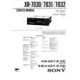 SONY XR7030 Service Manual cover photo