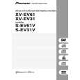 PIONEER XV-EV31/DTXJN Owner's Manual cover photo