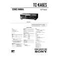 SONY TC-KA3ES Owner's Manual cover photo