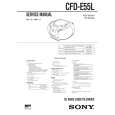 SONY CFDE55L Service Manual cover photo