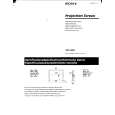 SONY SPJ-N228 Owner's Manual cover photo