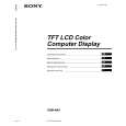 SONY SDMN80 Owner's Manual cover photo