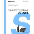 TOSHIBA FT8258 Service Manual cover photo