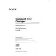 SONY CDX-715 Owner's Manual cover photo