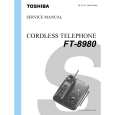 TOSHIBA FT8980 Service Manual cover photo