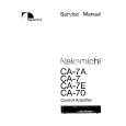 NAKAMICHI CA70 Service Manual cover photo
