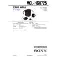 SONY VCLHG0725 Service Manual cover photo