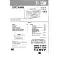 SONY FH-55W Service Manual cover photo
