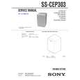 SONY SSCEP303 Service Manual cover photo