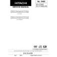 HITACHI DVP745E Service Manual cover photo