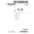 SONY WSFV10D Service Manual cover photo