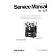 TECHNICS RS-1800 Service Manual cover photo