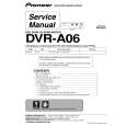 PIONEER DVR-A06/KBXV Service Manual cover photo