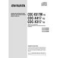 AIWA CDCX317 Owner's Manual cover photo