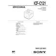 SONY ICFC1210 Service Manual cover photo