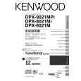 KENWOOD DPX-6021M Owner's Manual cover photo