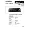 SANYO JA220 Service Manual cover photo
