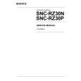 SONY SNCRZ30N Service Manual cover photo