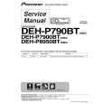 PIONEER DEH-P9080BT/X1F/BR Service Manual cover photo