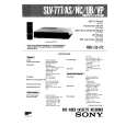 SONY SLV777A/N/VP Service Manual cover photo