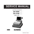 CASIO SA5000 Service Manual cover photo
