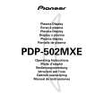 PIONEER PDP502MXE Owner's Manual cover photo