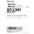 PIONEER SC-LX71/HYSXJ5 Service Manual cover photo